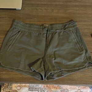 Calia Olive Green Women's Shorts